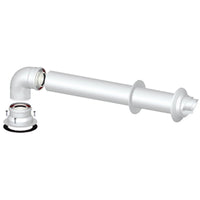 Kit scarico fumi coassiale orizzontale ø 60/100 M/F per caldaie a condensazione Bosch