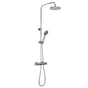 Colonna doccia Paffoni ZCOL643CR Birillo Cold con miscelatore termostatico e soffione Ø200