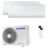 Condizionatore Samsung Cebu S2 dual split 7000+18000 BTU inverter A++ wifi unità esterna 5.2 kW