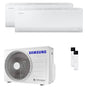 Condizionatore Samsung Cebu S2 dual split 7000+18000 BTU inverter A++ wifi unità esterna 5.2 kW
