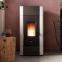 Stufa a pellet CADEL Cristal 9 ad aria 8,5 kW - WiFi BIANCO