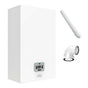 Caldaia Ferroli Theta 24 C a condensazione 20 kW camera stagna metano-gpl con kit scarico fumi coassiale