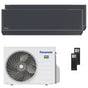 Condizionatore Panasonic Etherea dual split 9000+12000 BTU inverter A+++ wifi unità esterna 5 kW grigio grafite
