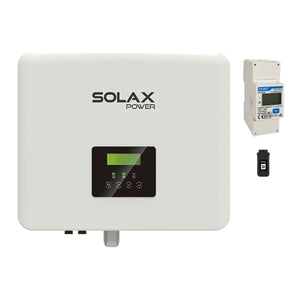 Kit Inverter + Meter + WiFi SolaX con Inverter ibrido SolaX X1 Hybrid