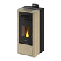 Stufa a pellet Cadel River Idro 16 ad acqua 16,1 kW WiFi - MAIOLICA AVORIO
