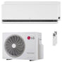 Condizionatore LG DUALCOOL Deluxe AI dual split 9000+18000 BTU inverter A+++ wifi unità esterna 5.3 kW