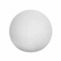 Sfera luminosa da giardino Arkema SF300 in resina LLDPE con pannello fotovoltaico 30 cm