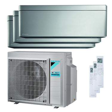 Condizionatore Daikin Stylish trial split 5000+5000+5000 BTU inverter A+++ wifi unità esterna 4,0 kW