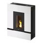 Stufa a pellet Cadel Mithos Plus 12 PS 12 kW ad aria canalizzata - WiFi Bianco