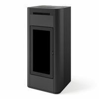 Stufa a pellet Edilkamin Tera H 30 Evo 30 kW Idro WiFi bordeaux