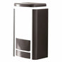 Stufa a pellet EK63 MONDAY150++ - gruppo Edilkamin - 15 kW ad aria canalizzata WiFi Grigio scuro EK63