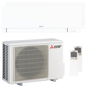 Condizionatore Mitsubishi Electric Kirigamine Zen MSZ-EF dual split 12000+12000 BTU inverter A++ wif
