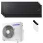 Condizionatore Samsung WindFree Première quadri split 9000+9000+9000+12000 BTU inverter A++ wifi unità esterna 8 kW Soapstone Charcoal