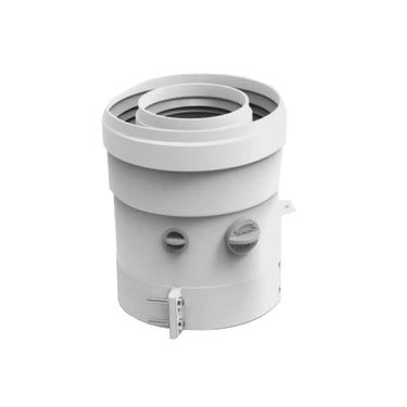 Kit attacco verticale per sistema coassiale ø 60/100 mm - Scaldabagni Ferroli Kona Ferroli