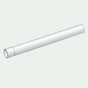 Tubo bicchierato ø 35 mm - lunghezza 1 m m/f (bianco)
