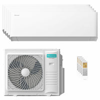 Condizionatore Hisense Uni HB penta split 9000+9000+9000+9000+12000 BTU inverter A++ wifi unità esterna 10 kW