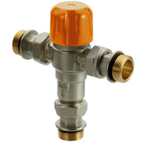 Miscelatore termostatico regolabile per applicazioni solari 3/4" m