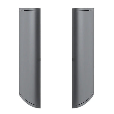 Stufa a pellet MCZ Musa Comfort Air 14 M2 14 kW aria canalizzabile grigio argento MCZ
