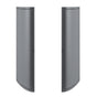 Stufa a pellet MCZ Musa Comfort Air 14 M2 14 kW aria canalizzabile grigio argento MCZ
