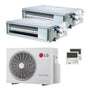 Condizionatore LG Canalizzabile CL dual split 9000+9000 BTU inverter A+++  unità esterna 4.7 kW