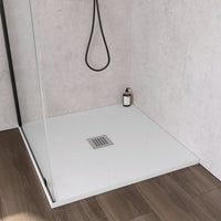 Piatto doccia Ercos Stone 1000x1000 Quadrato Bianco Opaco
