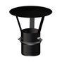 Cappello cinese diam. 80 mm per scarico fumi stufa a pellet e caldaia a pellet