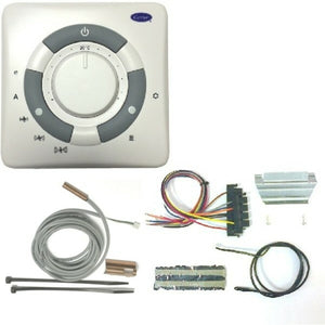 Kit completo comando tipo "a" + kit installazione + sonda minima temperatura per