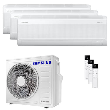Condizionatore Samsung Windfree Elite S2 trial split 7000+12000+12000 BTU inverter A++ wifi unità esterna 6.8 kW