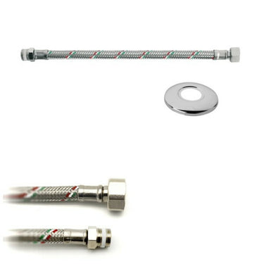 Tubo flessibile antivibrante ½” m x ½” f cm. 35 Parigi flexcore® fxc