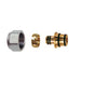Raccordo multistrato Ercos  allacci 20mmx2 -  per radiatori