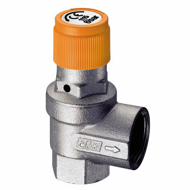 Valvola di sicurezza FAR per impianti solari 1/2” 8 bar