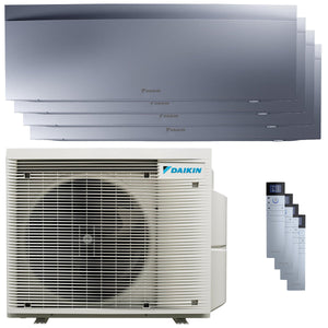 Condizionatore Daikin Emura 3 quadri split 9000+12000+12000+18000 BTU inverter A++ wifi unità estern