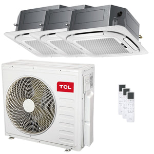 Condizionatore TCL Cassetta 4 vie Serie S trial split 12000+18000+18000 BTU inverter A++