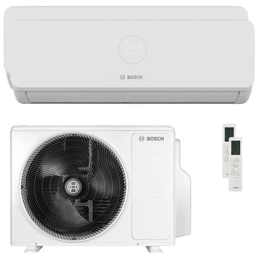 Condizionatore Bosch Climate 3200i dual split 12000+12000 BTU R32 Inverter A++ unità esterna 5,3 kW