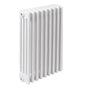 Radiatore a colonna in acciaio Ercos Comby 9 elementi 4 colonne interasse 600 mm