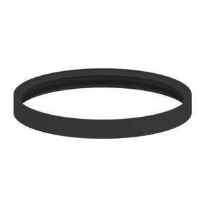 Guarnizione in silicone nera diam. 80 mm per scarico fumi stufa a pellet e caldaia a pellet