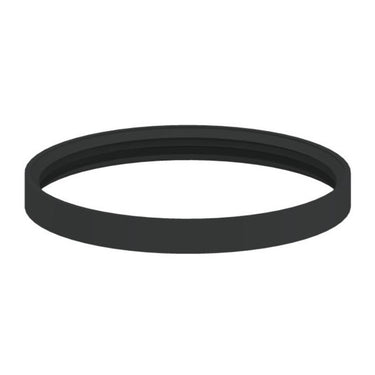 Guarnizione in silicone nera diam. 80 mm per scarico fumi stufa a pellet e caldaia a pellet