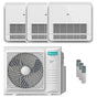 Condizionatore Hisense Console AKT trial split 18000+18000+18000 BTU inverter A++  unità esterna 10 kW