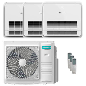 Condizionatore Hisense Console AKT trial split 9000+18000+18000 BTU inverter A++ unità esterna 10