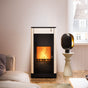Stufa policombustibile Girolami Furni 18 avorio 18 kW idro + kit acs