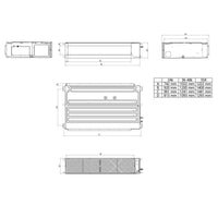 Condizionatore TCL Canalizzabile Serie D 48000 BTU R32 Inverter WiFi A++/A+
