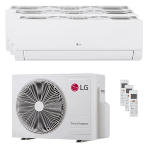 Condizionatore LG DUALCOOL Libero Smart trial split 7000+7000+12000 BTU inverter A+++ wifi unità