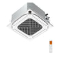 Condizionatore Clivet Cassetta Compatta 4 vie IBA1-Y trial split 9000+12000+12000 BTU inverter A++ wifi unità esterna 7.9 kW