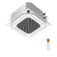 Condizionatore Clivet Cassetta Compatta 4 vie IBA1-Y dual split 9000+12000 BTU inverter A++ wifi unità esterna 4.1 kW