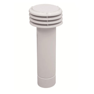 Esalatore tubo scarico fumi diametro 140 mm. universale per caldaia a gas camera aperta
