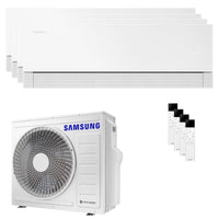 Condizionatore Samsung WindFree Première Plus quadri split 9000+9000+12000+12000 BTU inverter A++ wifi unità esterna 8 kW