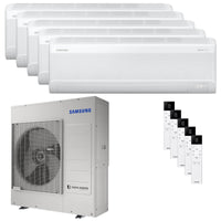 Condizionatore Samsung Windfree Avant S2 penta split 7000+7000+7000+9000+9000 BTU inverter A++ wifi unità esterna 10 kW