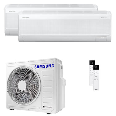 Condizionatore Samsung Windfree Avant S2 dual split 12000+18000 BTU inverter A++ wifi unità esterna 8 kW