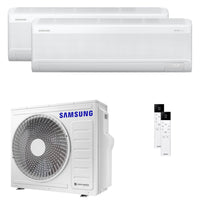 Condizionatore Samsung Windfree Avant S2 dual split 12000+18000 BTU inverter A++ wifi unità esterna 6.8 kW