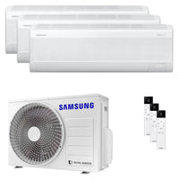 Condizionatore Samsung Windfree Avant S2 trial split 7000+7000+7000 BTU inverter A++ wifi unità esterna 5.2 kW